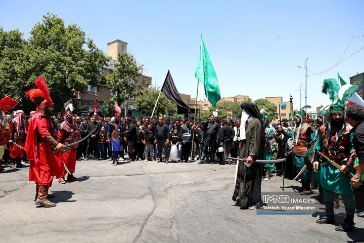مراسم عزاداری تاسوعای حسینی در همدان
