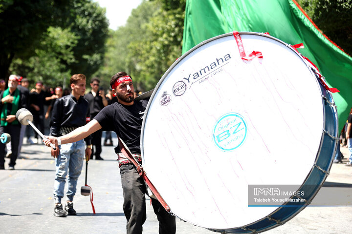 مراسم عزاداری تاسوعای حسینی در همدان