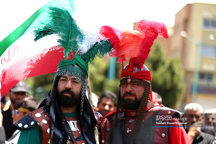 مراسم عزاداری تاسوعای حسینی در همدان
