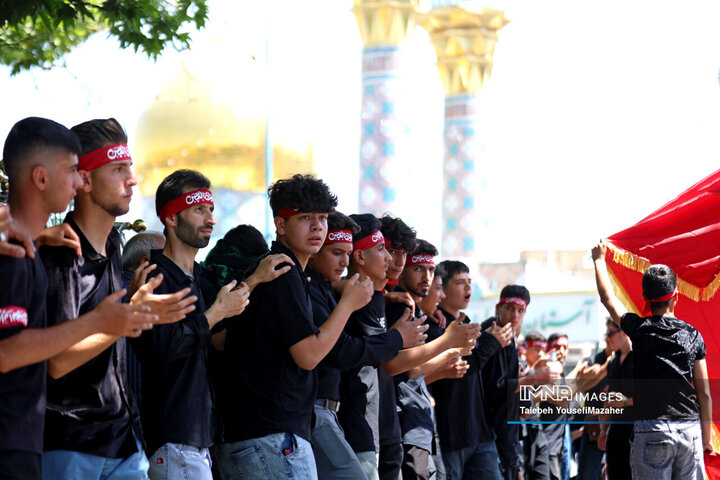 مراسم عزاداری تاسوعای حسینی در همدان