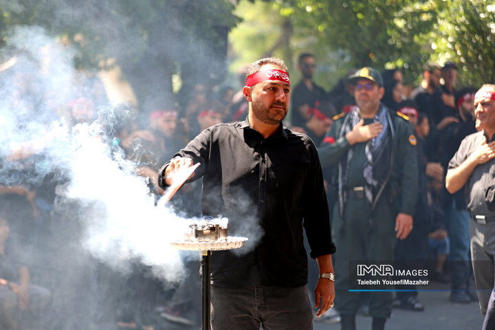 مراسم عزاداری تاسوعای حسینی در همدان