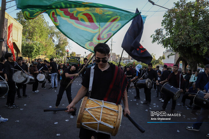 مراسم عزاداری تاسوعای حسینی در دزفول