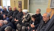 عزاداری رئیس جمهور در جمع عزاداران تبریزی
