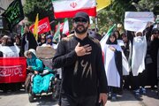 مراسم عزاداری ظهر  عاشورای حسینی در سنندج