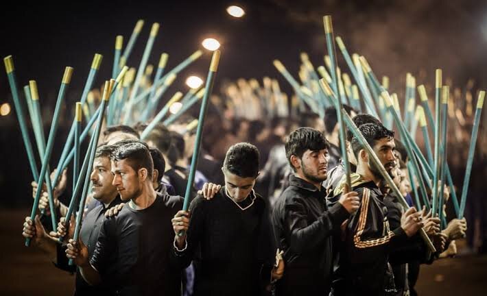 سوگ سیدالشهدا (ع) شهروندان تبریزی در ظهر عاشورا