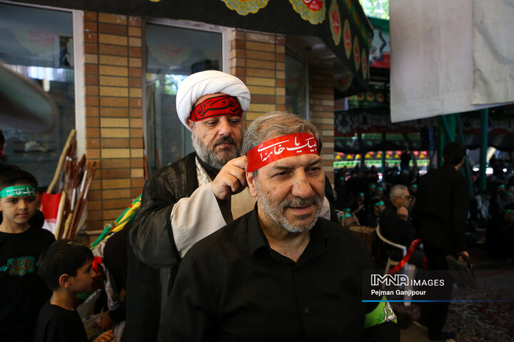 قافله عزا و حماسه هیئت رزمندگان اسلام اصفهان