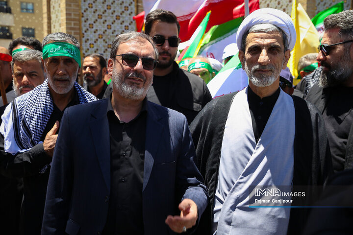 قافله عزا و حماسه هیئت رزمندگان اسلام اصفهان