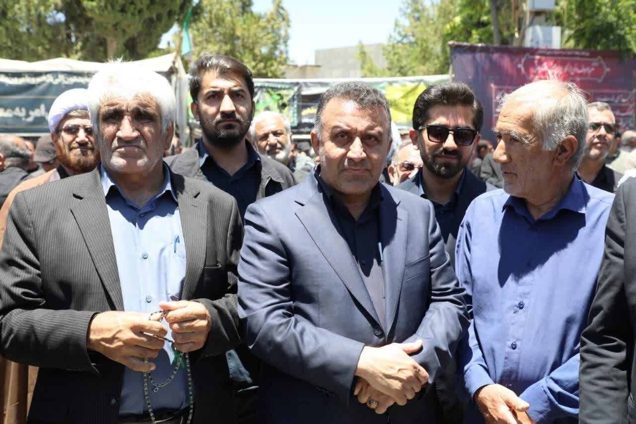 حماسه و شور حسینی دیار آریوبرزن در قاب تصویر