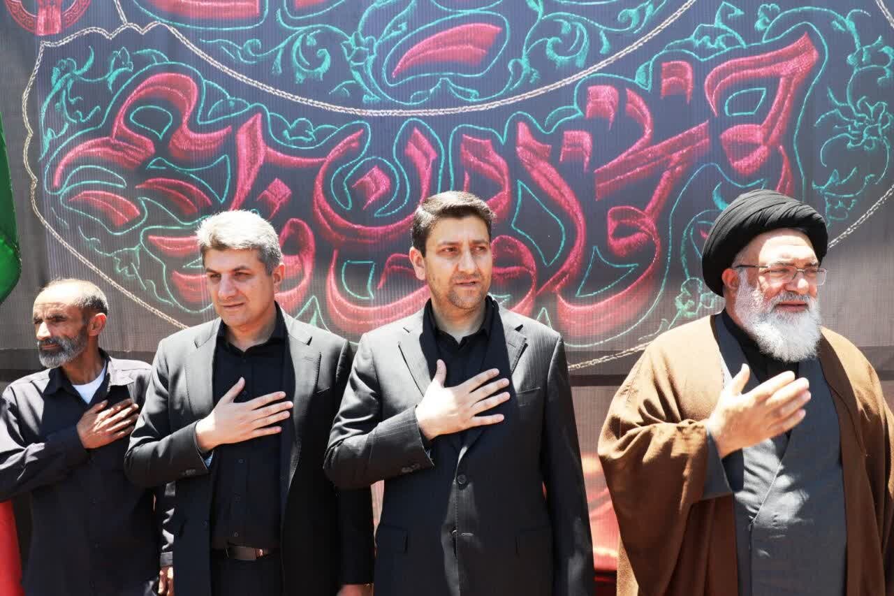 حماسه و شور حسینی دیار آریوبرزن در قاب تصویر