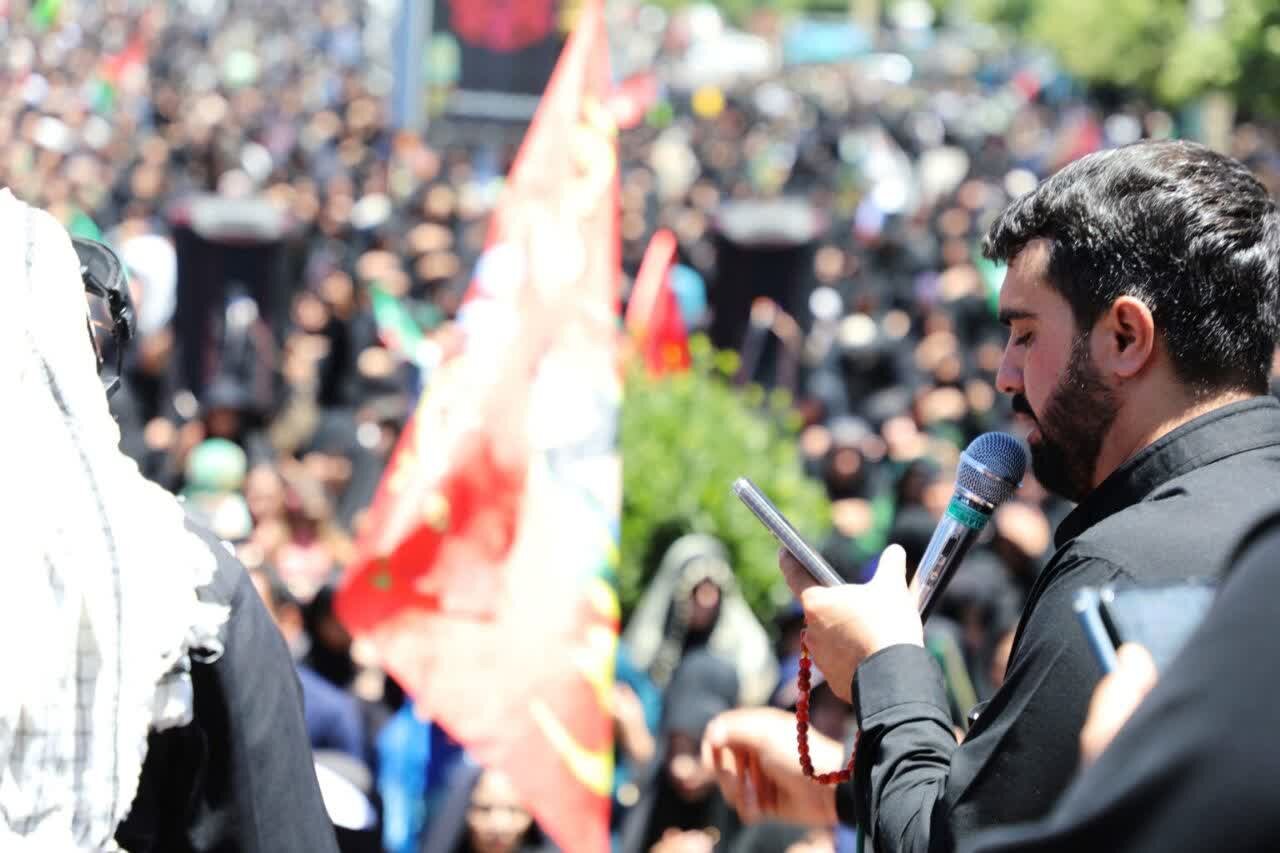 حماسه و شور حسینی دیار آریوبرزن در قاب تصویر