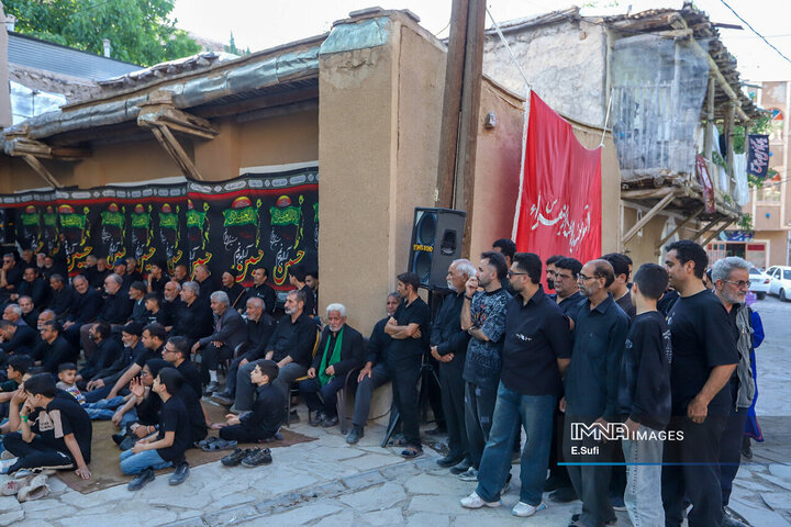 تعزیه‌خوانی عاشورای حسینی در روستای تاریخی وفس