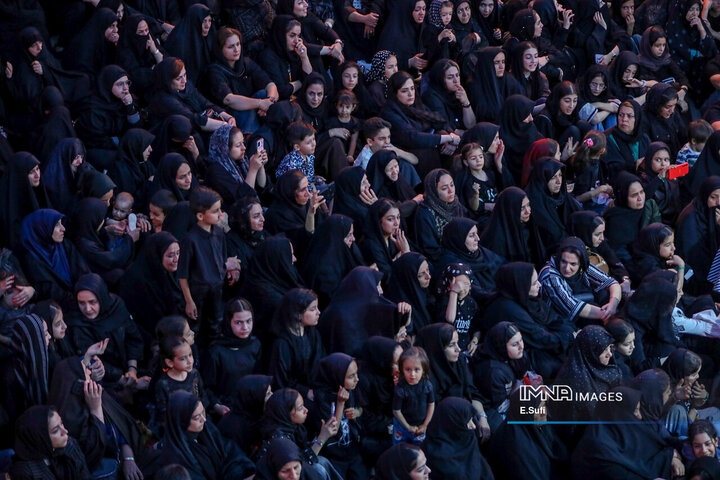 تعزیه‌خوانی عاشورای حسینی در روستای تاریخی وفس