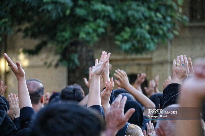 کرمانشاه در سوگ خیمه‌های سوخته کربلا