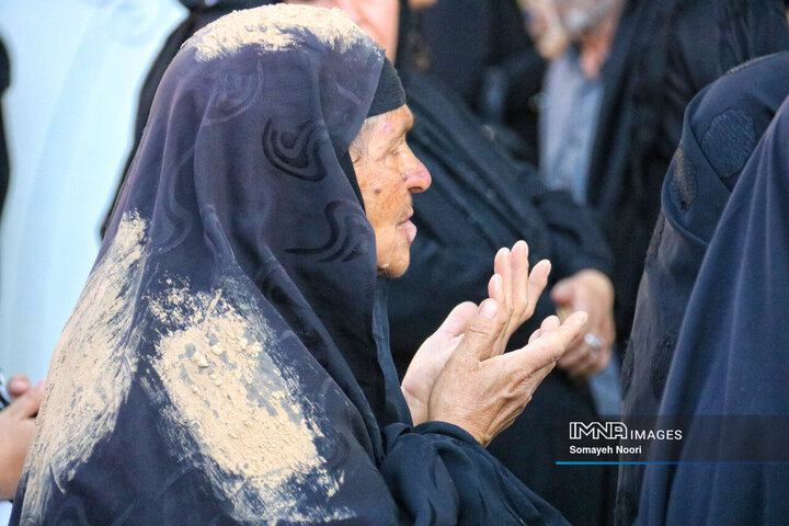 کرمانشاه در سوگ خیمه‌های سوخته کربلا