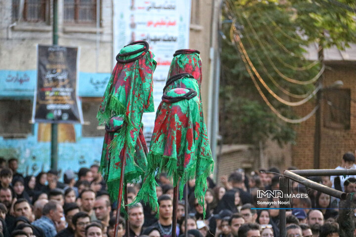 کرمانشاه در سوگ خیمه‌های سوخته کربلا