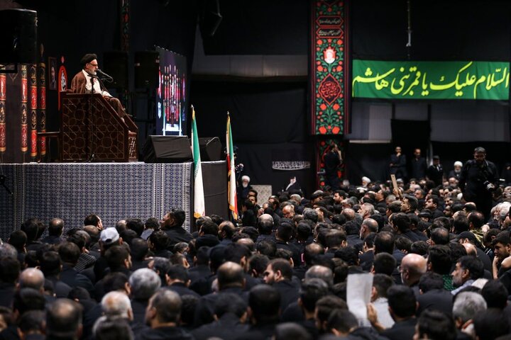 آخرین شب عزاداری در جوار محل شهادت قائد شهید انقلاب اسلامی