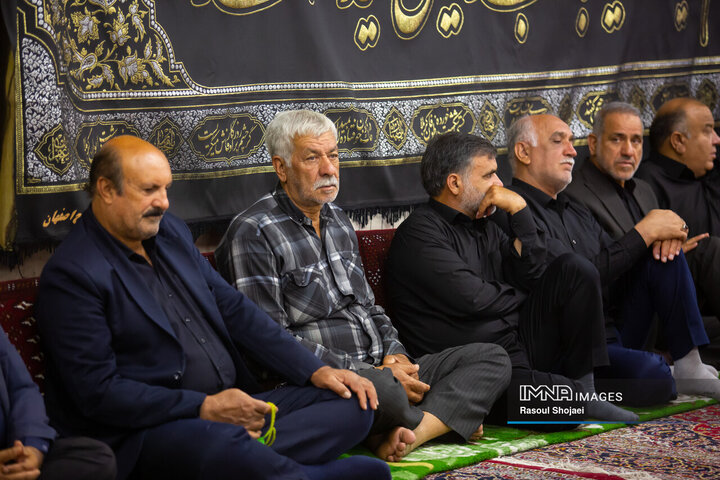 عزاداری محرم در دفتر آیت الله طباطبایی نژاد