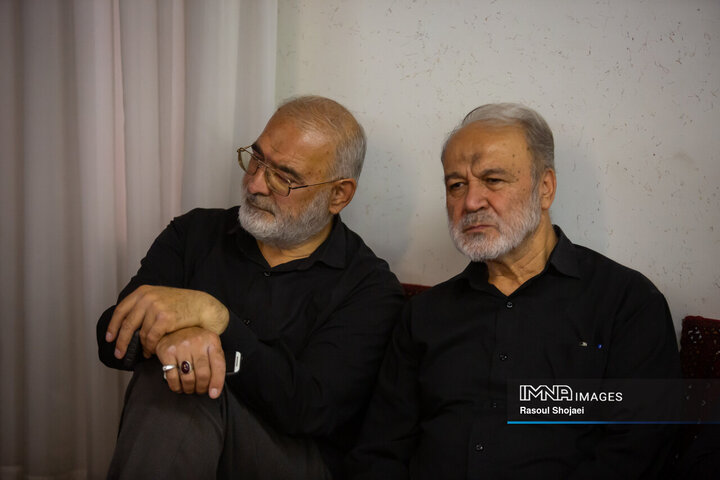 عزاداری محرم در دفتر آیت الله طباطبایی نژاد