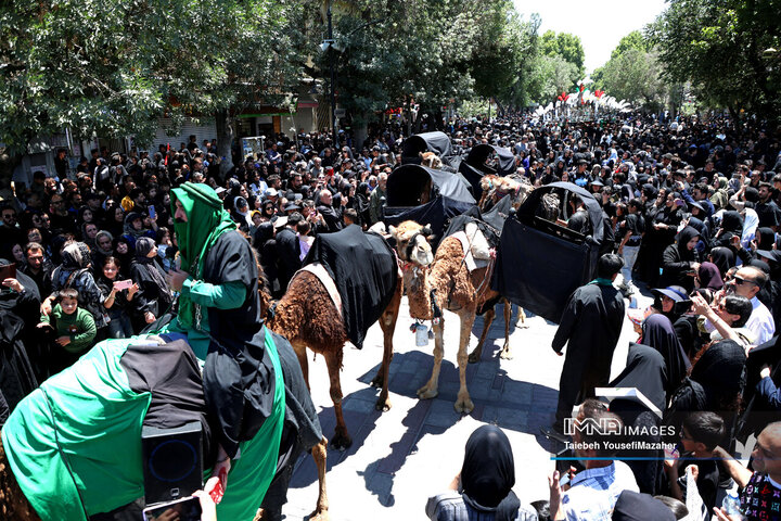 آئین حرکت نمادین طایفه بنی اسد در همدان