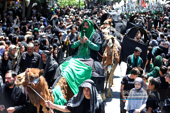 آئین حرکت نمادین طایفه بنی اسد در همدان