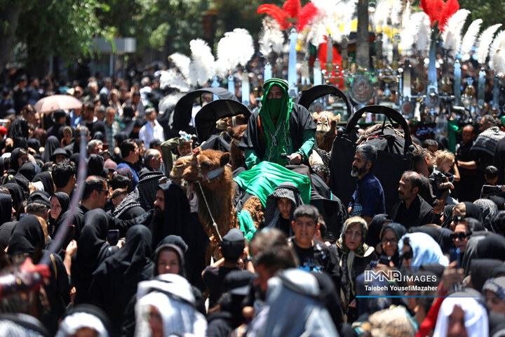 آئین حرکت نمادین طایفه بنی اسد در همدان