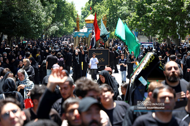 آئین حرکت نمادین طایفه بنی اسد در همدان