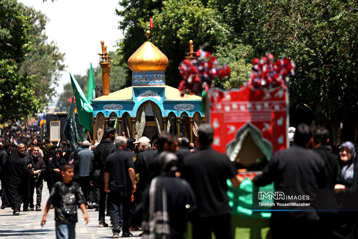 آئین حرکت نمادین طایفه بنی اسد در همدان