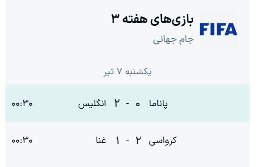 جدول نهایی گروه L جام جهانی ۲۰۲۶ + نتایج