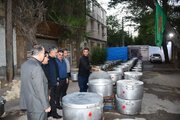 طبخ و توزیع ۷۲ دیگ غذای نذری میان نیازمندان خوزستان در دهه محرم