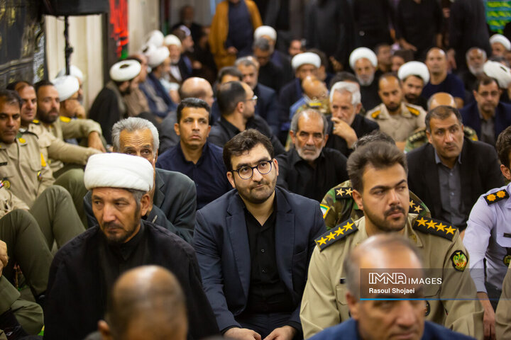 عزاداری محرم در دفتر آیت الله طباطبایی نژاد 2