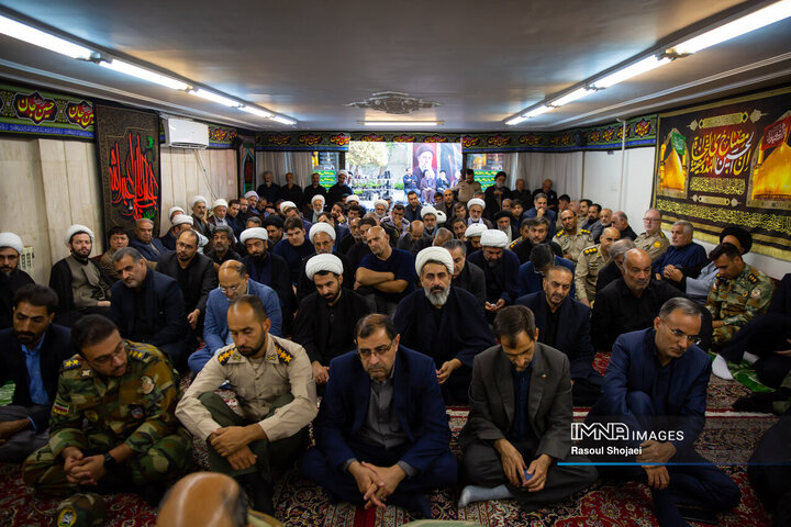 عزاداری محرم در دفتر آیت الله طباطبایی نژاد 2
