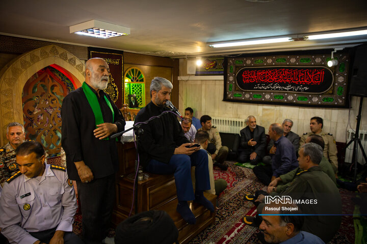 عزاداری محرم در دفتر آیت الله طباطبایی نژاد 2
