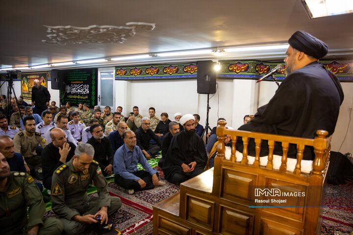 عزاداری محرم در دفتر آیت الله طباطبایی نژاد 2