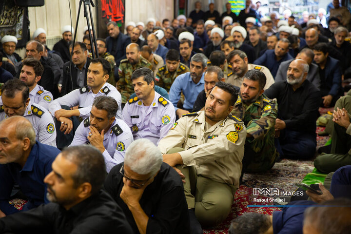 عزاداری محرم در دفتر آیت الله طباطبایی نژاد 2
