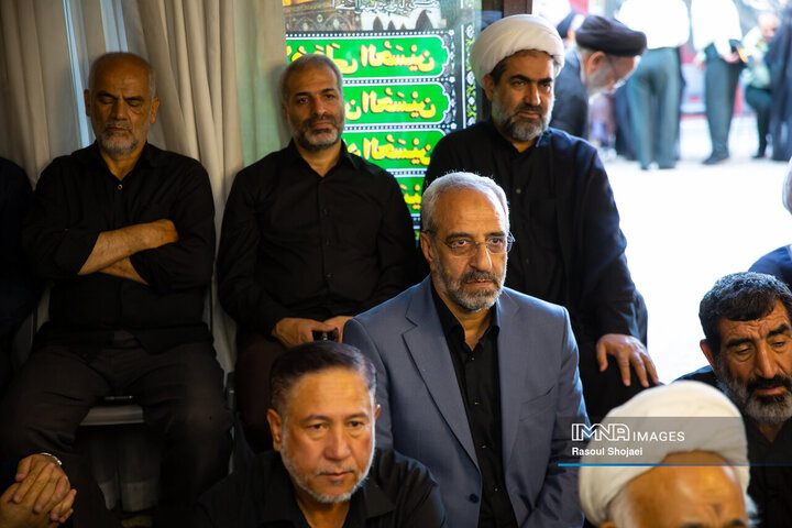 عزاداری محرم در دفتر آیت الله طباطبایی نژاد 2