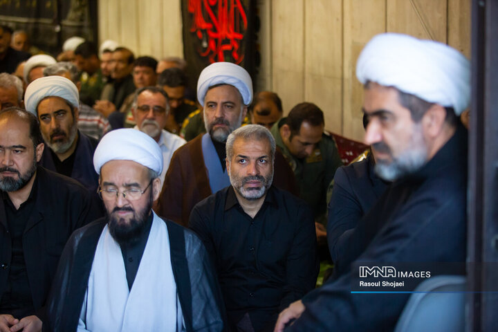 عزاداری محرم در دفتر آیت الله طباطبایی نژاد 2