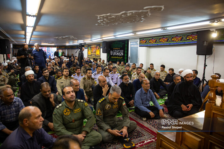 عزاداری محرم در دفتر آیت الله طباطبایی نژاد 2