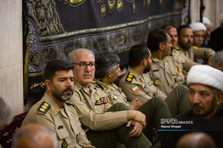 عزاداری محرم در دفتر آیت الله طباطبایی نژاد 2