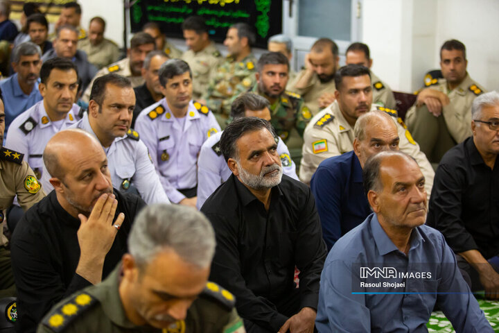 عزاداری محرم در دفتر آیت الله طباطبایی نژاد 2