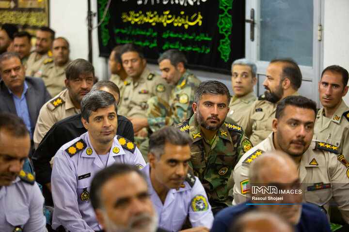 عزاداری محرم در دفتر آیت الله طباطبایی نژاد 2