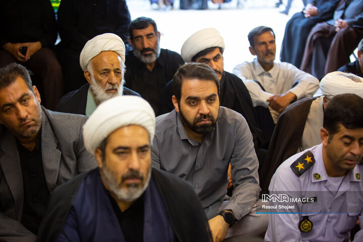 عزاداری محرم در دفتر آیت الله طباطبایی نژاد 2