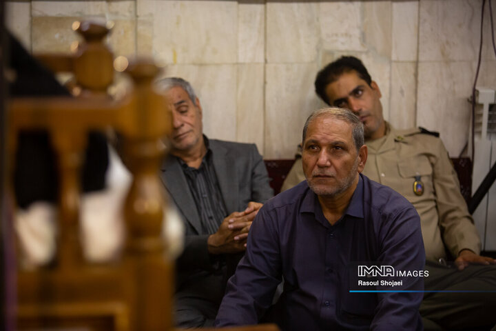 عزاداری محرم در دفتر آیت الله طباطبایی نژاد 2