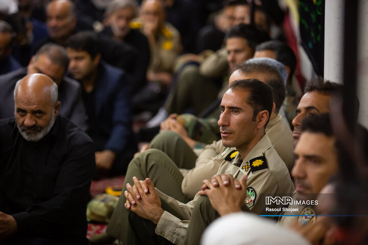 عزاداری محرم در دفتر آیت الله طباطبایی نژاد 2