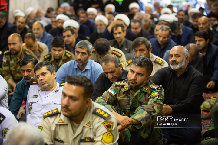 عزاداری محرم در دفتر آیت الله طباطبایی نژاد 2