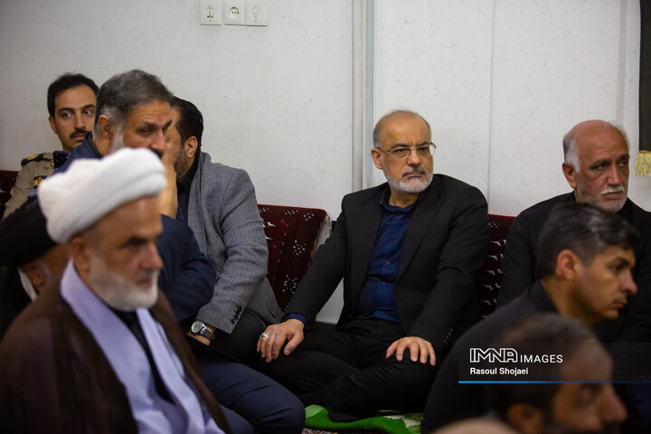 عزاداری محرم در دفتر آیت الله طباطبایی نژاد 2