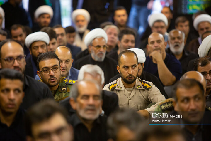عزاداری محرم در دفتر آیت الله طباطبایی نژاد 2