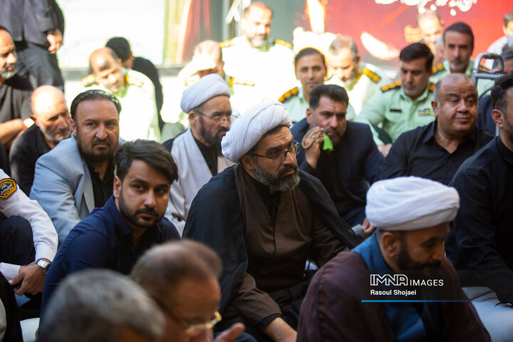 عزاداری محرم در دفتر آیت الله طباطبایی نژاد 2