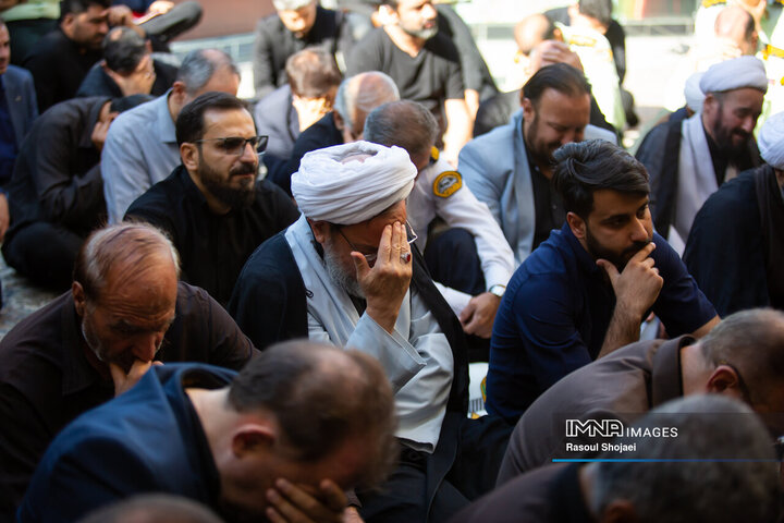 عزاداری محرم در دفتر آیت الله طباطبایی نژاد 2