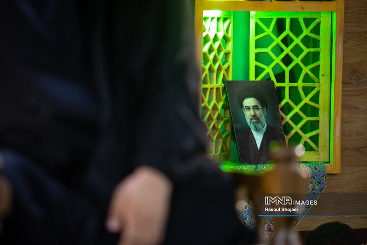 عزاداری محرم در دفتر آیت الله طباطبایی نژاد 2