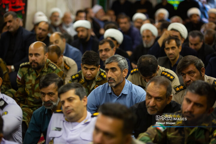 عزاداری محرم در دفتر آیت الله طباطبایی نژاد 2